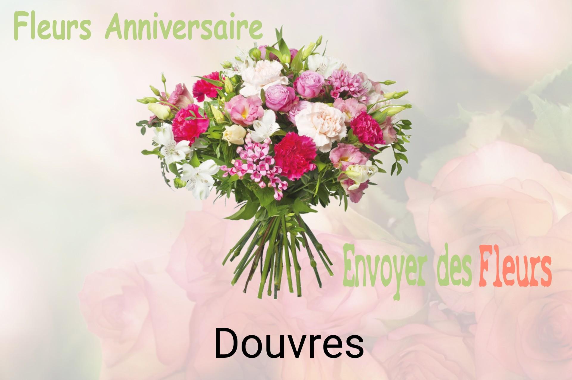 Bouquet de fleurs d’anniversaire livré à Douvres